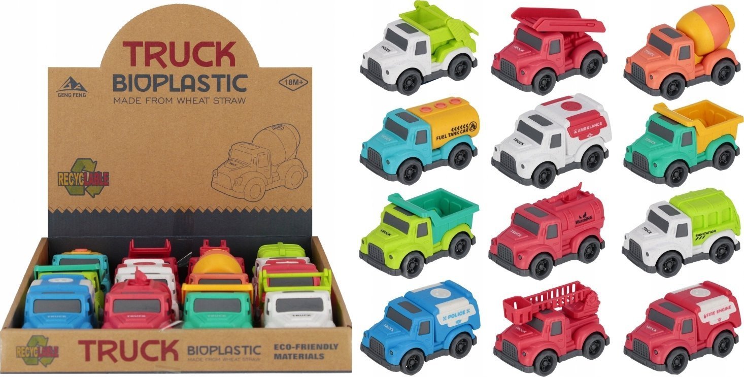 Mega Creative AUTO CIEZAR CARTOON 11CM MIX12 MC DISP12/240/480