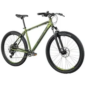 Rowery - Rower górski MTB INDIANA X-Pulser 3.7 M21 27.5 cala męski Zielono-czarny - miniaturka - grafika 1