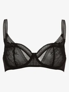 Passionata - Damski biustonosz z fiszbinami Maddie, czarny - Biustonosze - miniaturka - grafika 1