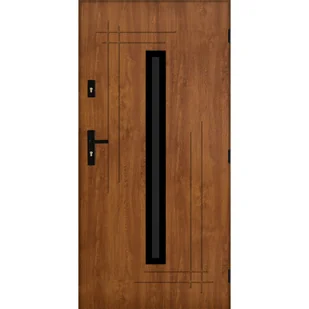 Pantor Drzwi zewnętrzne wejściowe Ozyrys Black złoty dąb 80 prawe - Drzwi zewnętrzne Pantor Drzwi zewnętrzne wejściowe Ozyrys Black złoty dąb 80 prawe - Drzwi zewnętrzne - miniaturka - grafika 1