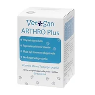 Suplementy i witaminy dla psów - Vetosan VetoSan ARTHRO Plus 60 tab - miniaturka - grafika 1