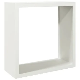 vidaXL Stojak na drewno opałowe, biały, 100x40x100 cm, stalowy - Wózki magazynowe - miniaturka - grafika 1