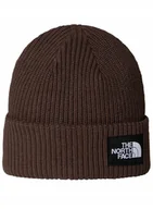 Czapki damskie - Czapka zimowa The North Face Salty Lined Beanie - Smokey Brown - miniaturka - grafika 1
