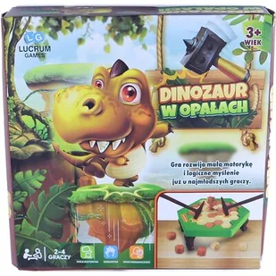Lucrum Games Dinozaur w opałach - Gry planszowe - miniaturka - grafika 1
