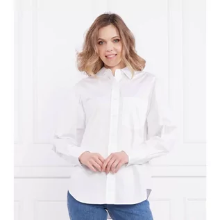 Koszule damskie - Calvin Klein Koszula RELAXED COTTON SHIRT | Relaxed fit - grafika 1