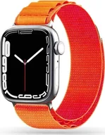 Akcesoria do smartwatchy - Braders Pasek Nylon Pro do Apple Watch 4 / 5 / 6 / 7 / 8 / SE / Ultra 42 / 44 / 45 / 49 mm Orange - miniaturka - grafika 1