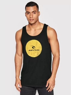 Koszulki męskie - Rip Curl Tank top Corp Icon CTEYB9 Czarny Regular Fit - grafika 1