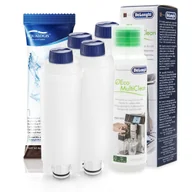 Akcesoria i części do ekspresów do kawy - Zestaw Delonghi Aqualogis AL-S002 4szt, Płyn DELONGHI SER3013 250 ml - miniaturka - grafika 1