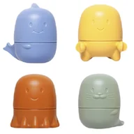 Zabawki do kąpieli - Ubbi Zabawki do Kąpieli Zwierzątka Muted Color - miniaturka - grafika 1