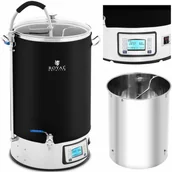 Inne urządzenia gastronomiczne - Royal Catering Kocioł warzelny z izolacją - 60 l - 3000 W - 10-100°C - stal nierdzewna - wyświetlacz LCD - timer RCBM-60IN - miniaturka - grafika 1