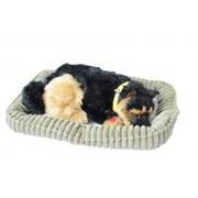 Maskotki i pluszaki - Askato Śpiący pies na poduszce Wilczur - miniaturka - grafika 1