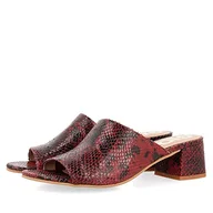 Sandały damskie - Gioseppo Lasker Peeptoe sandały damskie, Burdeos czerwony, 38 EU - miniaturka - grafika 1