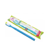 Szczoteczki do zębów - Szczoteczka do zębów z bioplastiku, turquoise blue, włosie miękkie, Lamazuna - miniaturka - grafika 1