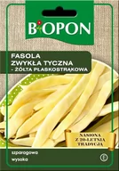 Nasiona i cebule - BIOPON Fasola szparagowa zwykła tyczna - nasiona 448549 - miniaturka - grafika 1