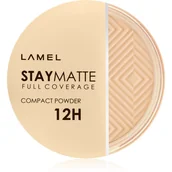 Pudry do twarzy - LAMEL Basic Puder kompaktowy Stay Matte 12H nr 401 12g - miniaturka - grafika 1