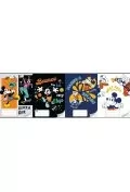 zeszyt a5/16k linia potrójna kol, mickey (20szt) - Zeszyty szkolne - miniaturka - grafika 1