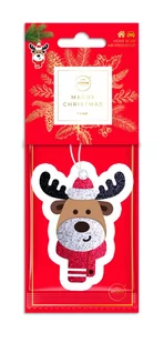 Aroma Home XMas, Zawieszka zapachowa na choinkę,Cellulose Reindeer Forest - Zapachy do domu - miniaturka - grafika 1
