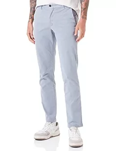 Tommy Hilfiger Męskie spodnie tkane Denton Chino Premium GMD, Bogaty szary, 32W / 32L - Spodenki męskie - miniaturka - grafika 1