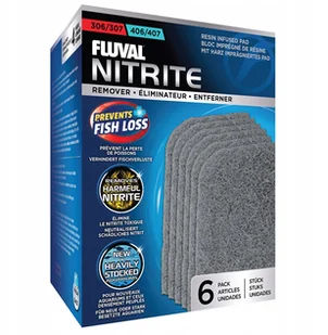 Fluval Wkład redukujący azotany 307/407 Nitrite Remover, 6szt./op. - Filtry akwariowe i akcesoria - miniaturka - grafika 1