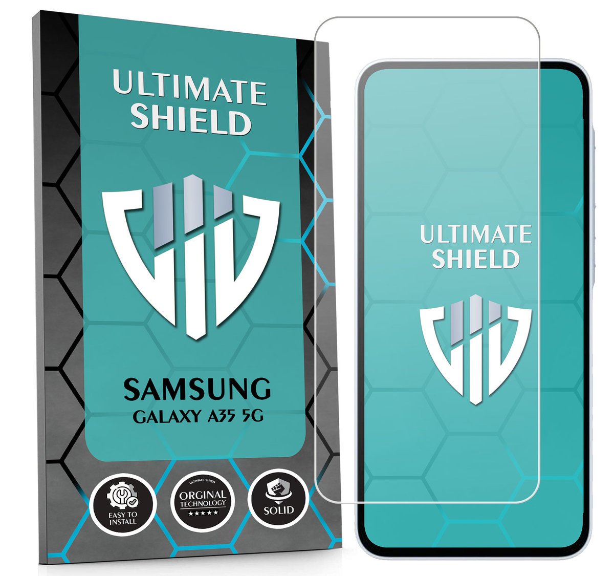 WZMOCNIONE SZKŁO OCHRONNE SZYBKA SZKIEŁKO DO SAMSUNG GALAXY A35 5G