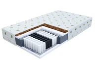 Materace - Materac kieszeniowy BLISS kokos - 90 x 200 - H4 twardy / H3 średnio twardy - 22 cm - miniaturka - grafika 1