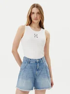 Koszulki i topy damskie - JOOP! Top 58 JW243JE423 30042835 Biały Regular Fit - miniaturka - grafika 1