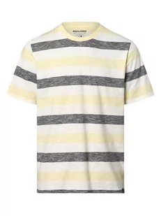 Jack & Jones - T-shirt męski  JORTulum, biały|żółty|wielokolorowy - Koszulki męskie - miniaturka - grafika 1