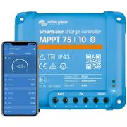 Akcesoria do kolektorów i fotowoltaiki - Victron Energy Regulator ładowania Smart 75V/10A BlueTooth - miniaturka - grafika 1