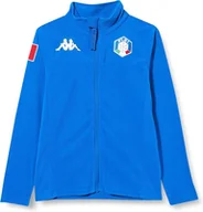 Bluzki dla dziewczynek - Bluza polarowa dziecięca KAPPA 6CENTO, niebieska, rozm. 140cm/10lat - miniaturka - grafika 1