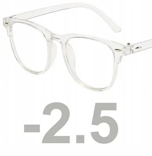 OKULARY KOREKCYJNE NERD nerdy retro MINUSY -2.5 - Okulary korekcyjne, oprawki, szkła - miniaturka - grafika 1