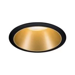 Paulmann Cole spotlight LED, złoto-czarny - Oprawy, klosze i abażury - miniaturka - grafika 1