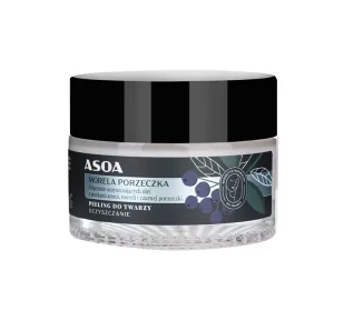Asoa Peeling do twarzy - Naturalne oczyszczenie Morela-Porzeczka 5906660449423 - Peelingi i scruby do twarzy - miniaturka - grafika 1