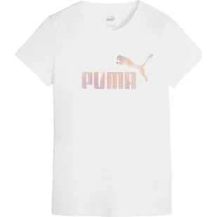 Koszulka sportowa damska Puma Ess+ Summer Daze - Koszulki sportowe damskie - miniaturka - grafika 1