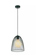 Lampy sufitowe - Lucide Macarons 74417/01/33 lampa wisząca zwis 1x40W E27 zielona - miniaturka - grafika 1