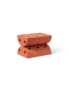 Zestawy naczyń dla dzieci - MODU - Kids Stool - Burnt Orange / Dusty Green - miniaturka - grafika 1