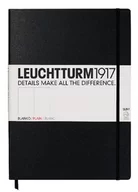 Szkolne artykuły papiernicze - Notes Master Leuchtturm1917 Slim gładki czarny 330754- - miniaturka - grafika 1