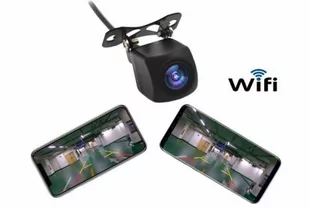 Bezprzewodowa Kamera Cofania/Parkowania (12V) WiFi 2.4GHz + Linie Wspomagające + Montaż... - Czujniki parkowania - miniaturka - grafika 1