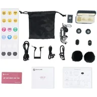 Mikrofony komputerowe - System bezprzewodowy HOLLYLAND Lark M2 Grafitowy LARK M2 CAMERA - miniaturka - grafika 1