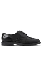 Półbuty męskie - Polo Ralph Lauren Półbuty Asher Wgtip 803955640002 Czarny - miniaturka - grafika 1
