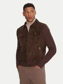 Kurtki męskie - Milestone Kurtka skórzana MSRayan 531624 60700 Brązowy Regular Fit - miniaturka - grafika 1