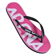 Klapki i japonki damskie - Japonki ARENA ARENA FLIP FLOP 002309/202 – Różowy - miniaturka - grafika 1