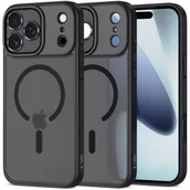 Etui i futerały do telefonów - Etui TECH-PROTECT MagCam MagSafe do Apple iPhone 17 Pro Max Czarny Mat - miniaturka - grafika 1