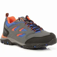 Buty dla chłopców - Regatta Holcombe Low Jnr Walking Shoe Unisex, Briar Blzeor 44z, 33 EU - miniaturka - grafika 1