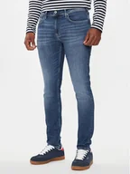Spodnie męskie - Pepe Jeans Jeansy Finsbury PM206321 Niebieski Skinny Fit - miniaturka - grafika 1