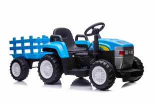 Traktor Z Przyczepą New Holland T7 Niebieski - Tory, garaże, parkingi - miniaturka - grafika 7