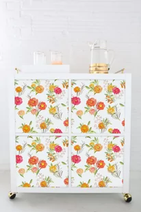 Naklejki Ikea Kallax Urocze Polne Kwiaty - Naklejki na drzwi i meble - miniaturka - grafika 1