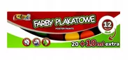 Przybory szkolne - penmate Farby plakatowe 30ml Kolori 12 kolorów - miniaturka - grafika 1