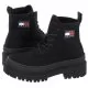 Kozaki damskie - Trapery Tommy Jeans Foxing Boot EN0EN01903 BDS (TH532-a) Tommy Hilfiger - miniaturka - grafika 1