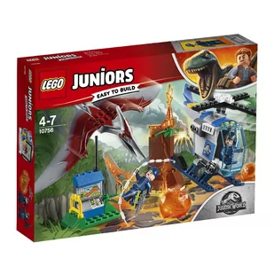 LEGO JUNIORS JURASSIC WORLD UCIECZKA PRZED PTERANODONEM 10756 - Klocki - miniaturka - grafika 1