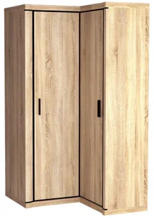 Szafa narożna dąb sonoma E8-N01 - Szafy - miniaturka - grafika 1
